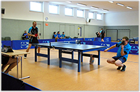 Spitzenspieler Andy Schmidt unterlag nach fünf spannenden Sätzen einem kämpferischen Christian Marquarth