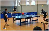 Punktegarant Toni Zipf kam fit aus der Winterpause und konnte seinen Doppel- und Einzeleinsatz jeweils 3:0 gewinnen.