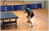 Der Heßberger Spitzenspieler Andy Schmidt konnte seine Stärken voll ausspielen und so alle Einsätze gewinnen.