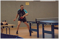 Sven Oberender befindet sich derzeit in bester Verfassung und konnte drei seiner vier Einzelspiele gewinnen.