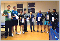 Die Platzierten der Vereinsmeisterschaften 2013